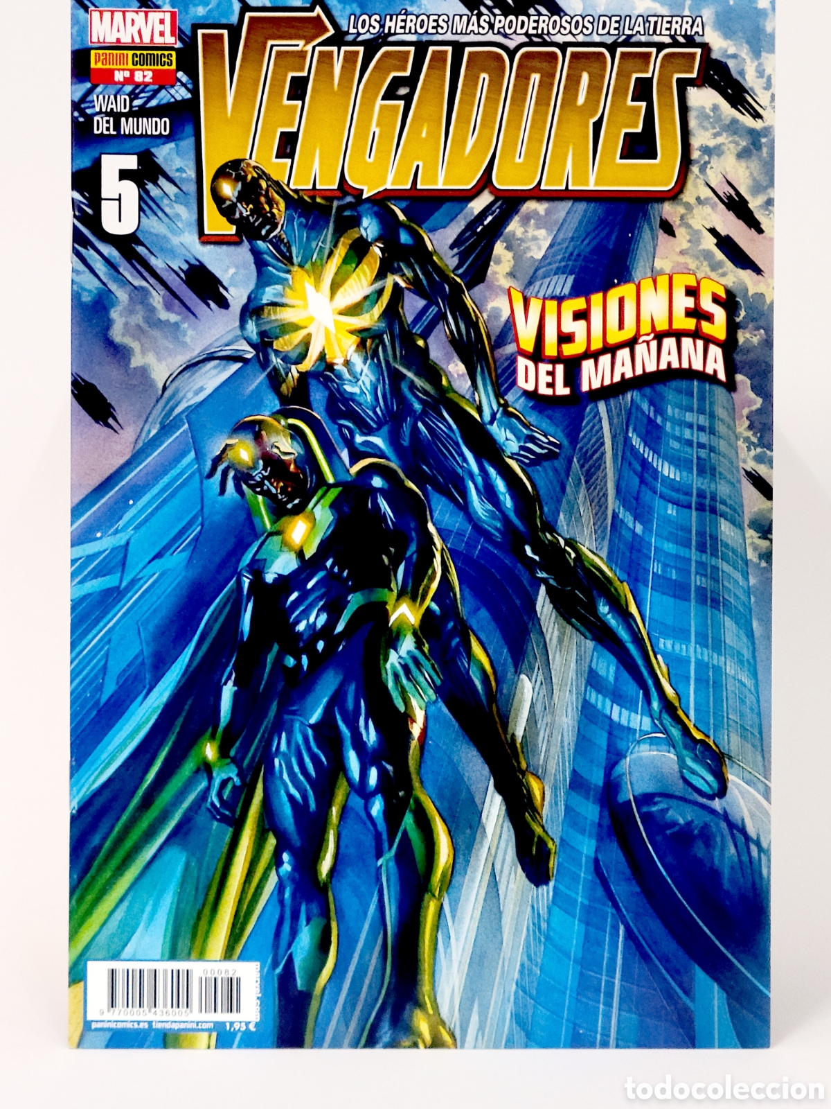 C&oacute;mics: C&Oacute;MIC LOS VENGADORES 82 PANINI MARVEL GRAPA DE KIOSCO