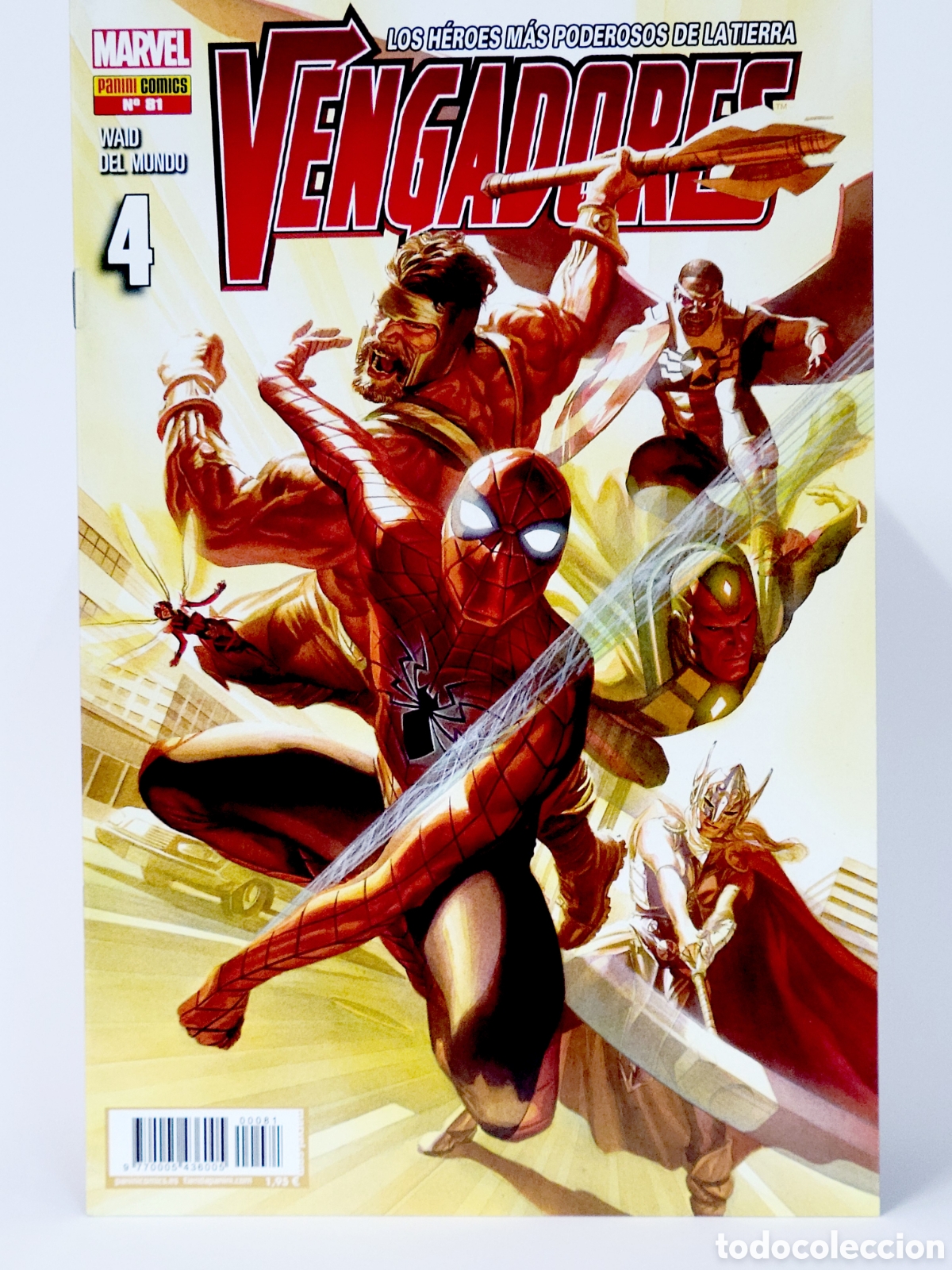 C&oacute;mics: C&Oacute;MIC LOS VENGADORES 81 PANINI MARVEL GRAPA DE KIOSCO - Foto 1