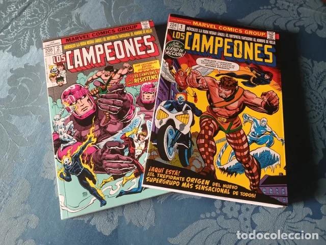 C&oacute;mics: Marvel limited edition TPB: Los Campeones TOMOS 1 Y 2. PANINI. - Foto 1