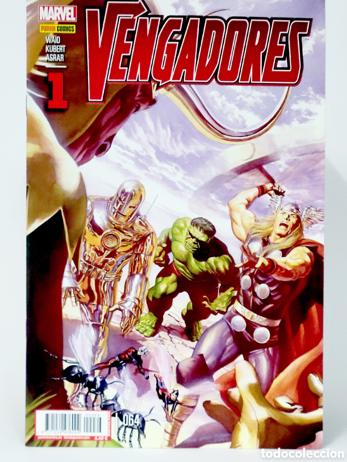 C&oacute;mics: C&Oacute;MIC LOS VENGADORES 64 PANINI MARVEL GRAPA DE KIOSCO - Foto 1