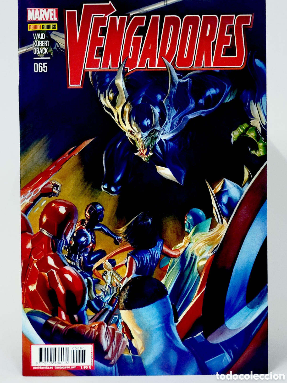 C&oacute;mics: C&Oacute;MIC LOS VENGADORES 65 PANINI MARVEL GRAPA DE KIOSCO - Foto 1
