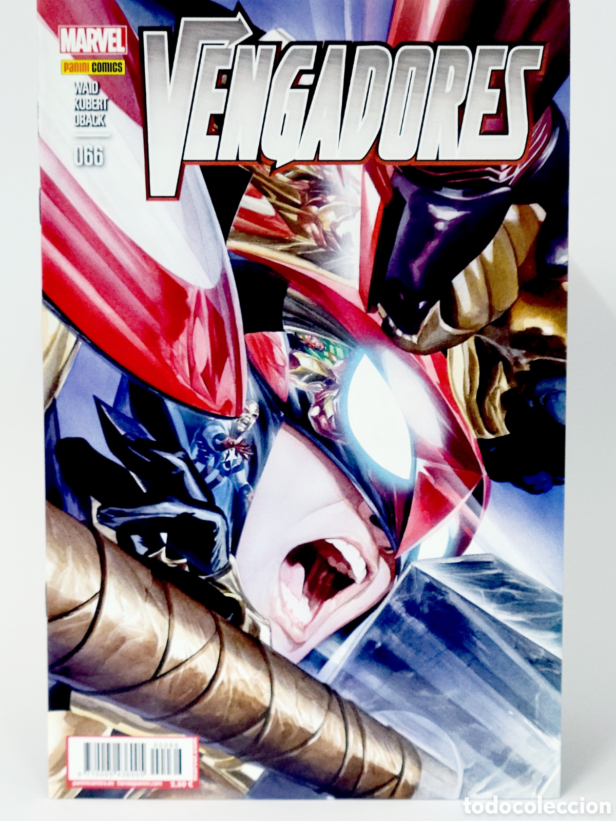C&oacute;mics: C&Oacute;MIC LOS VENGADORES 66 PANINI MARVEL GRAPA DE KIOSCO - Foto 1
