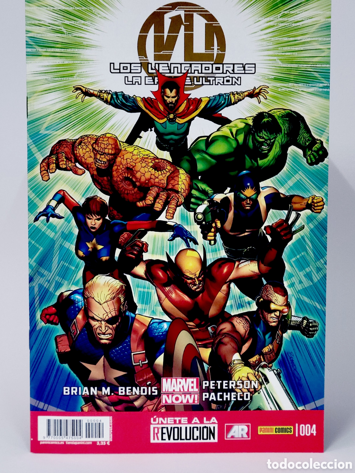 C&oacute;mics: C&Oacute;MIC LOS VENGADORES LA ERA DE ULTRON 4 PANINI MARVEL GRAPA DE KIOSCO - Foto 1