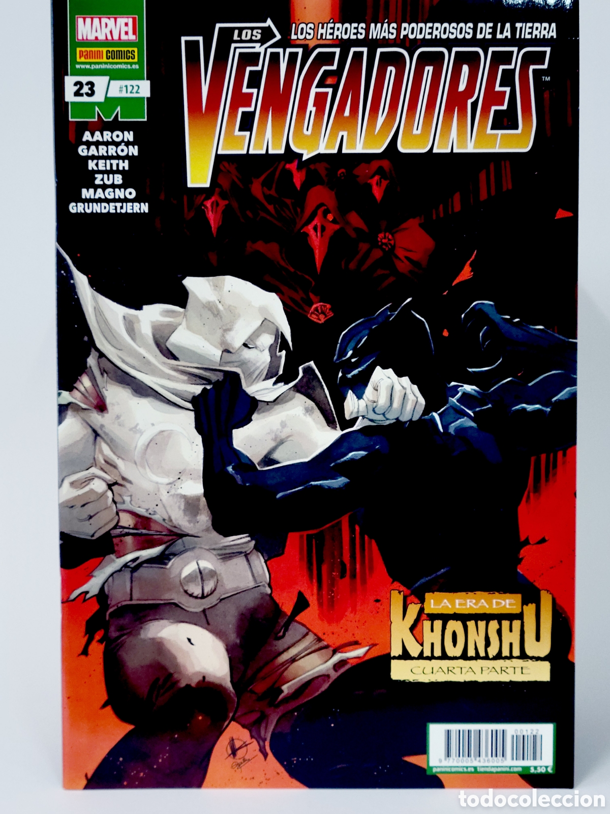 C&oacute;mics: C&Oacute;MIC LOS VENGADORES 122 PANINI MARVEL GRAPA DE KIOSCO - Foto 1