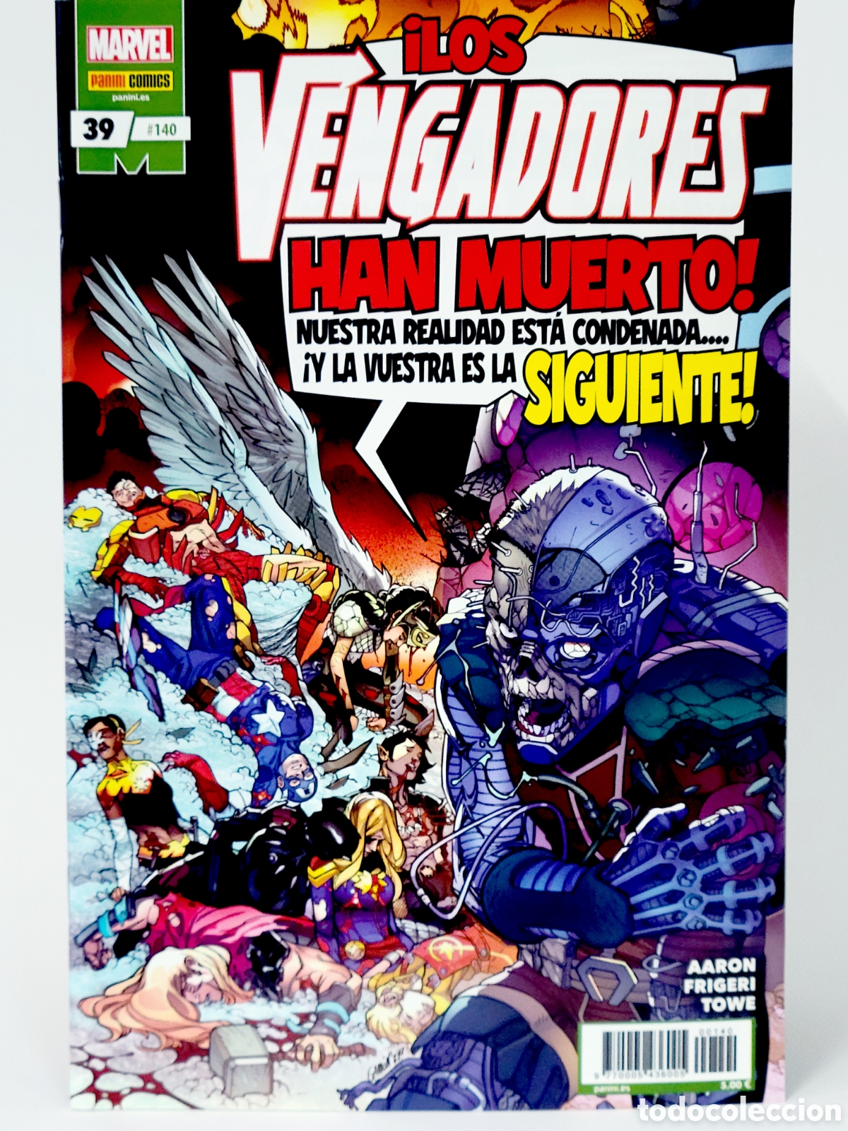 C&oacute;mics: C&Oacute;MIC LOS VENGADORES 140 PANINI MARVEL GRAPA DE KIOSCO - Foto 1