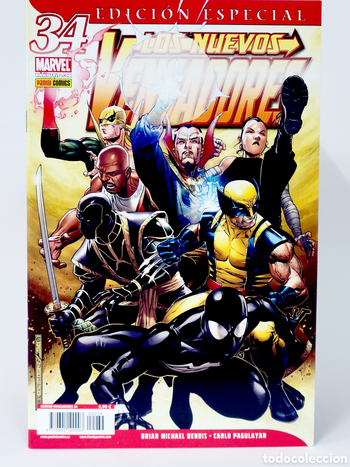 C&oacute;mics: C&Oacute;MIC LOS NUEVOS VENGADORES 34 VOL.1 EDICION ESPECIAL PANINI MARVEL VOLUMEN GRAPA DE KIOSCO
