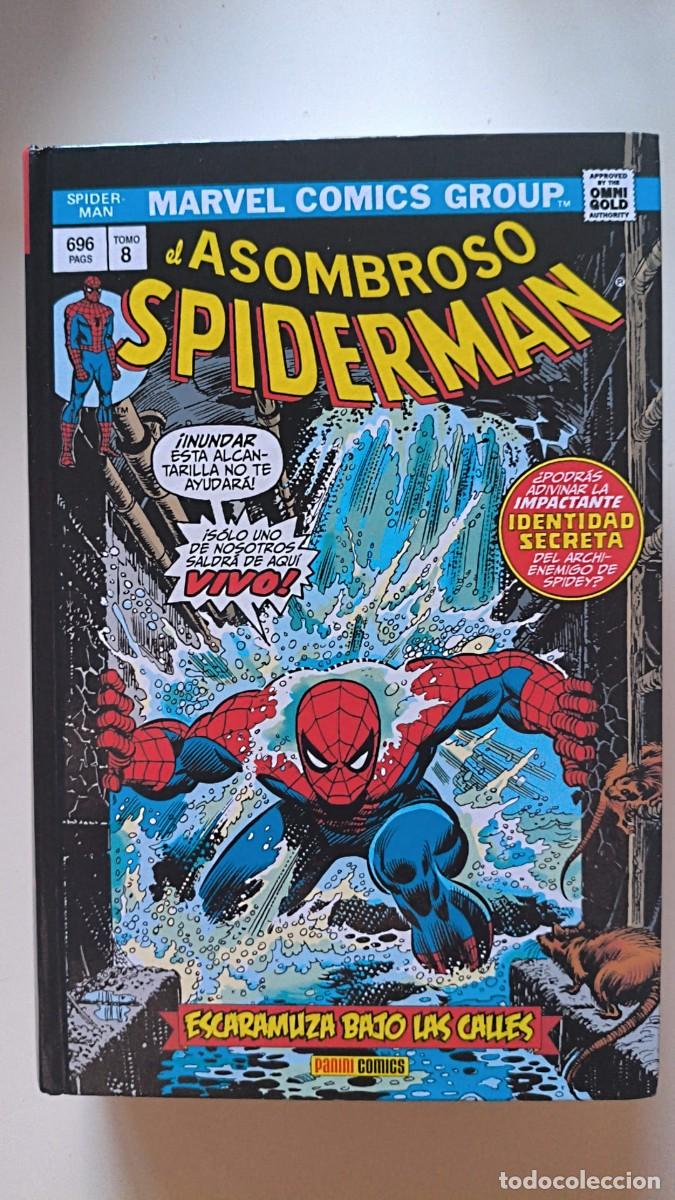 C&oacute;mics: El Asombroso Spiderman. Marvel Gold (Omnigold) 8 Escaramuza bajo las calles Wein Wolfman Panini