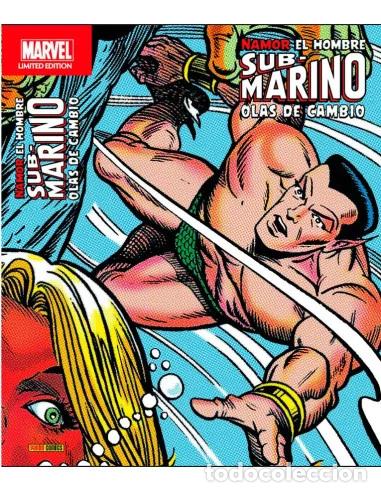 Fumetti: Namor 04. El Hombre Submarino. Olas de Cambio. Marvel Limited Edition (Panini Comics) - Mike Friedri