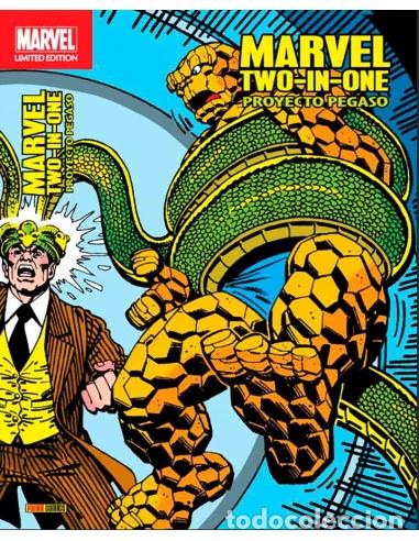 Comics: Marvel Two-in-One 4. El Proyecto Pegaso. Marvel Limited Edition (Panini Comics) - Mark Gruenwald y R