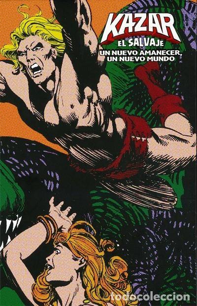 Comics: Ka-Zar El Salvaje 1. Un Nuevo Amanecer, Un Nuevo Mundo. Marvel Limited Edition (Panini Comics) - Bru