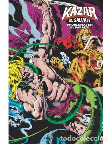 Comics: Ka-Zar El Salvaje 3. Problemas en el Para&iacute;so. Marvel Limited Edition (Panini Comics) - Bruce Jones;