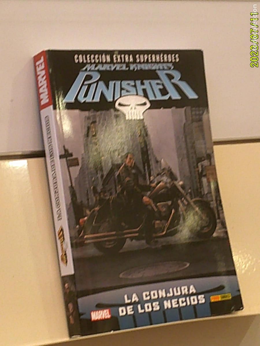 C&oacute;mics: COLECCION EXTRA SUPERHEROES PUNISHER LA CONJURA DE LOS NECIOS MARVEL - PANINI OFERTA