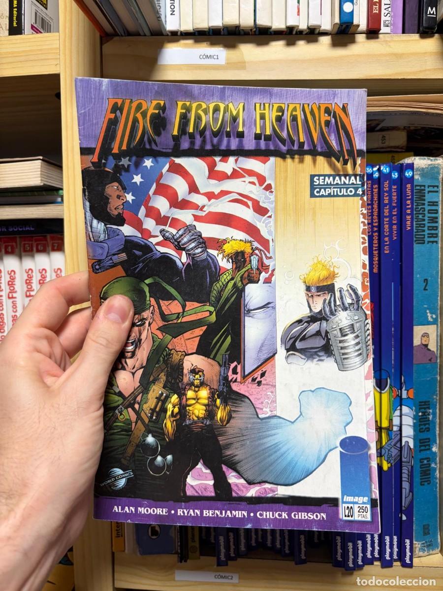 C&oacute;mics: C&Oacute;MIC1 Alan Moore, Ryan Benjamin y Chuck Gibson, Fire From Heaven cap&iacute;tulo 4. World Comics/Image.