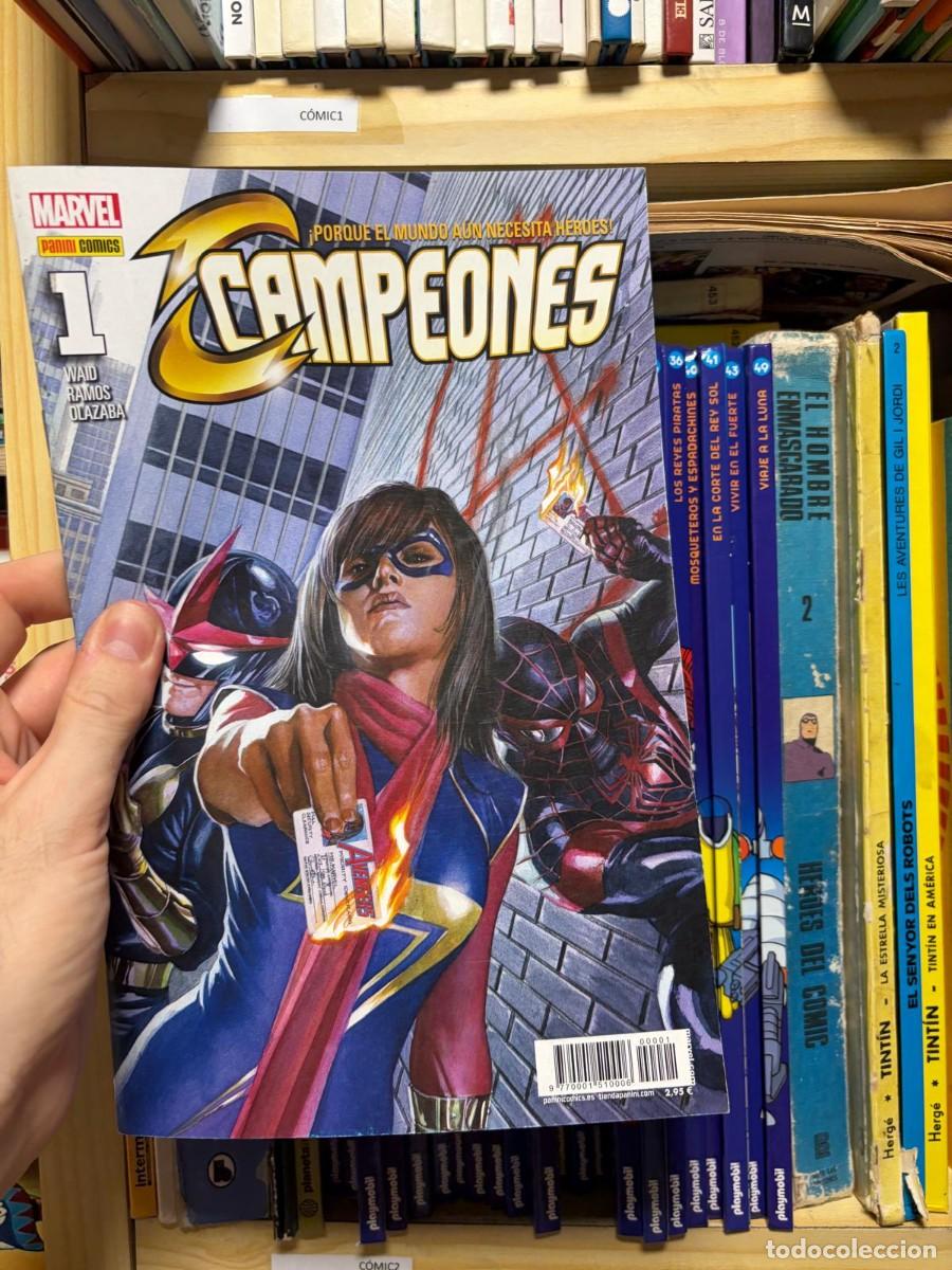C&oacute;mics: C&Oacute;MIC2 Mark Waid, Humberto Ramos y V&iacute;ctor Olazaba, Campeones n&ordm; 1. Panini Comics.