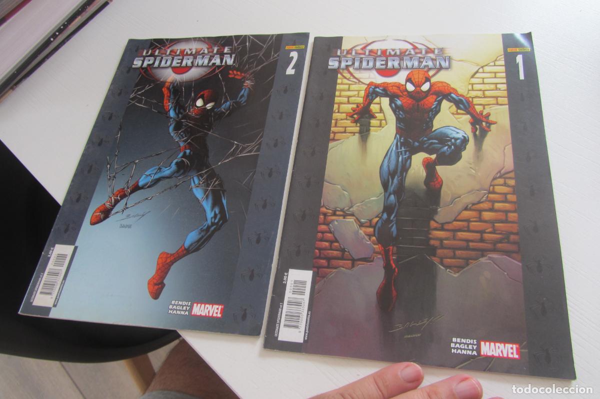 C&oacute;mics: ULTIMATE SPIDERMAN VOL. 2 N&ordm; 1 Y 2 MARVEL - PANINI BUEN ESTADO arx268