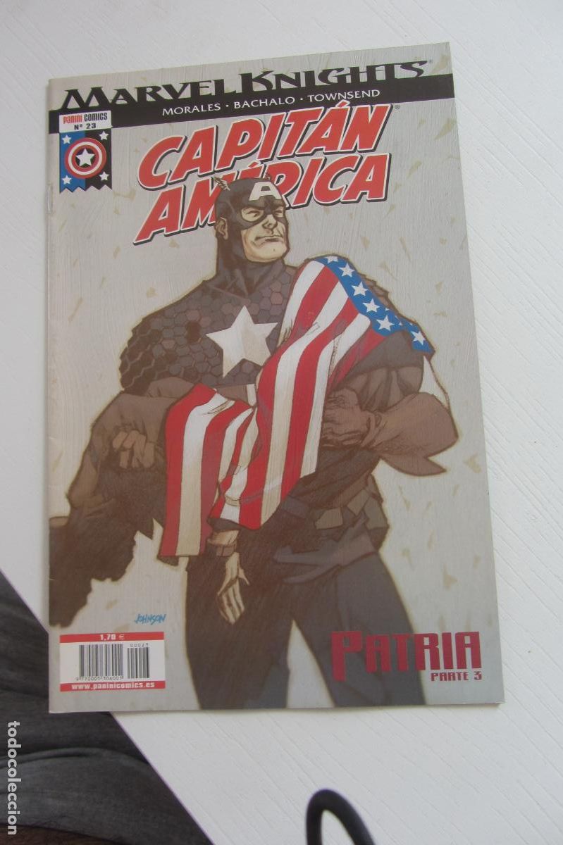 C&oacute;mics: CAPITAN AMERICA - N&ordm; 23 - MARVEL KNIGHTS MARVEL - PANINI BUEN ESTADO arx264