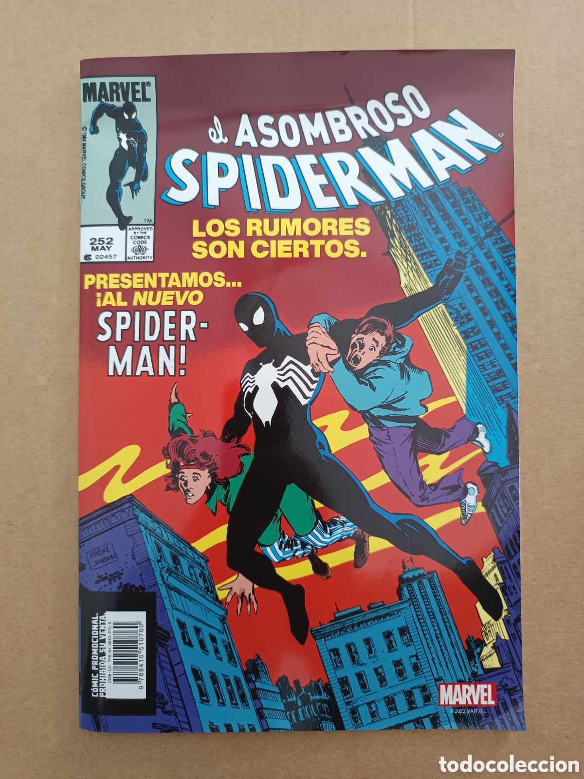 C&oacute;mics: {&deg;_&deg;} Marvel Must-Have: El Asombroso Spiderman n&deg;252 (Panini, 2023). Promocional. Stern y DeFalco.