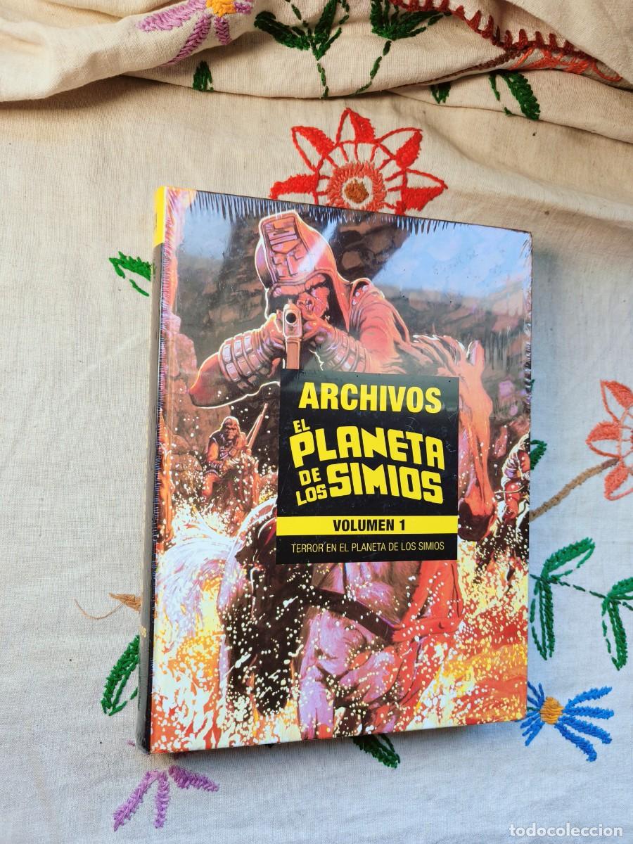 C&oacute;mics: Archivos el Planeta Simios. Tomo 1. Terror Planeta Simios. Doug Moench. Marvel Limited Edition.