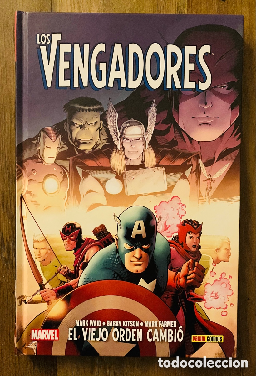 C&oacute;mics: Los Vengadores : El viejo orden cambi&oacute; - Mark Waid / Marvel Panini.