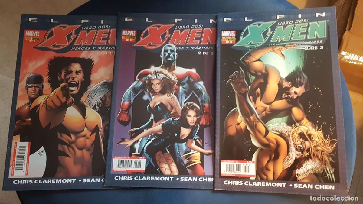 C&oacute;mics: X-MEN: EL FIN - LIBRO 3 - HOMBRES Y HOMBRES-X (COMPLETA 3 N&Uacute;MEROS) - PANINI - DESCUENTO 10%&iexcl;&iexcl;&iexcl;