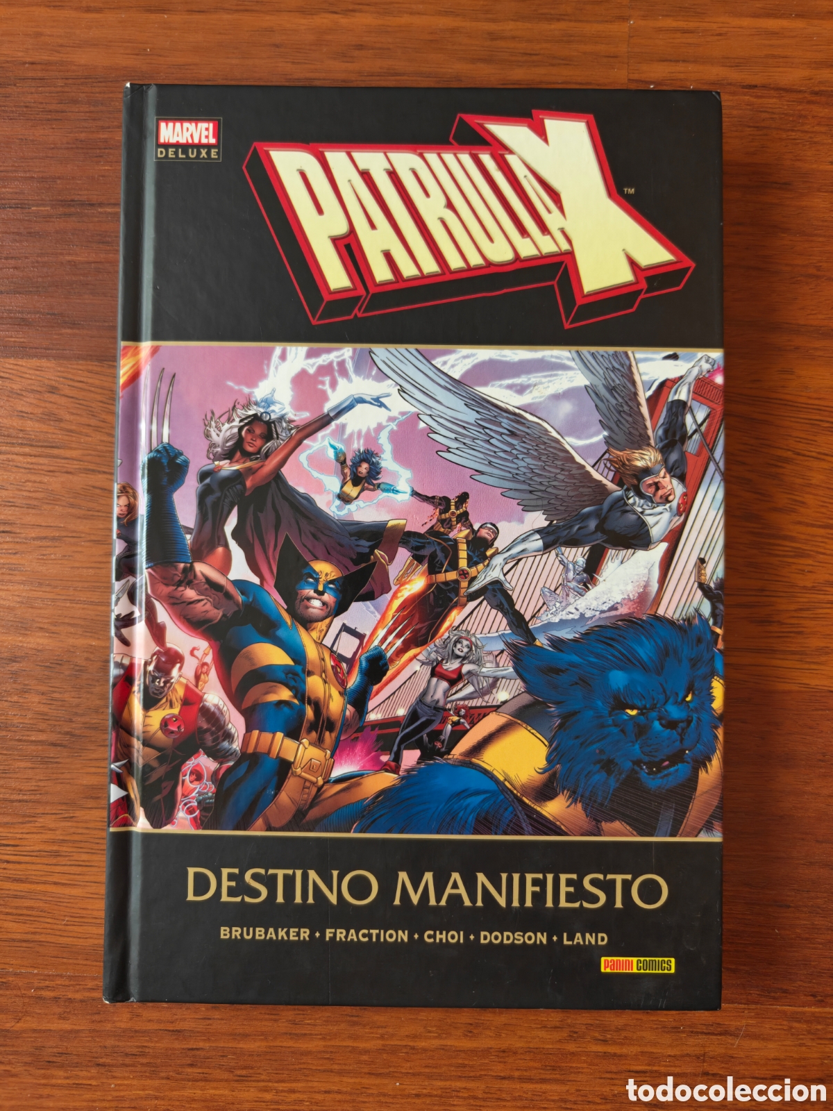 C&oacute;mics: Marvel Deluxe&nbsp;Patrulla X. Destino manifiesto. Ed Brubaker.