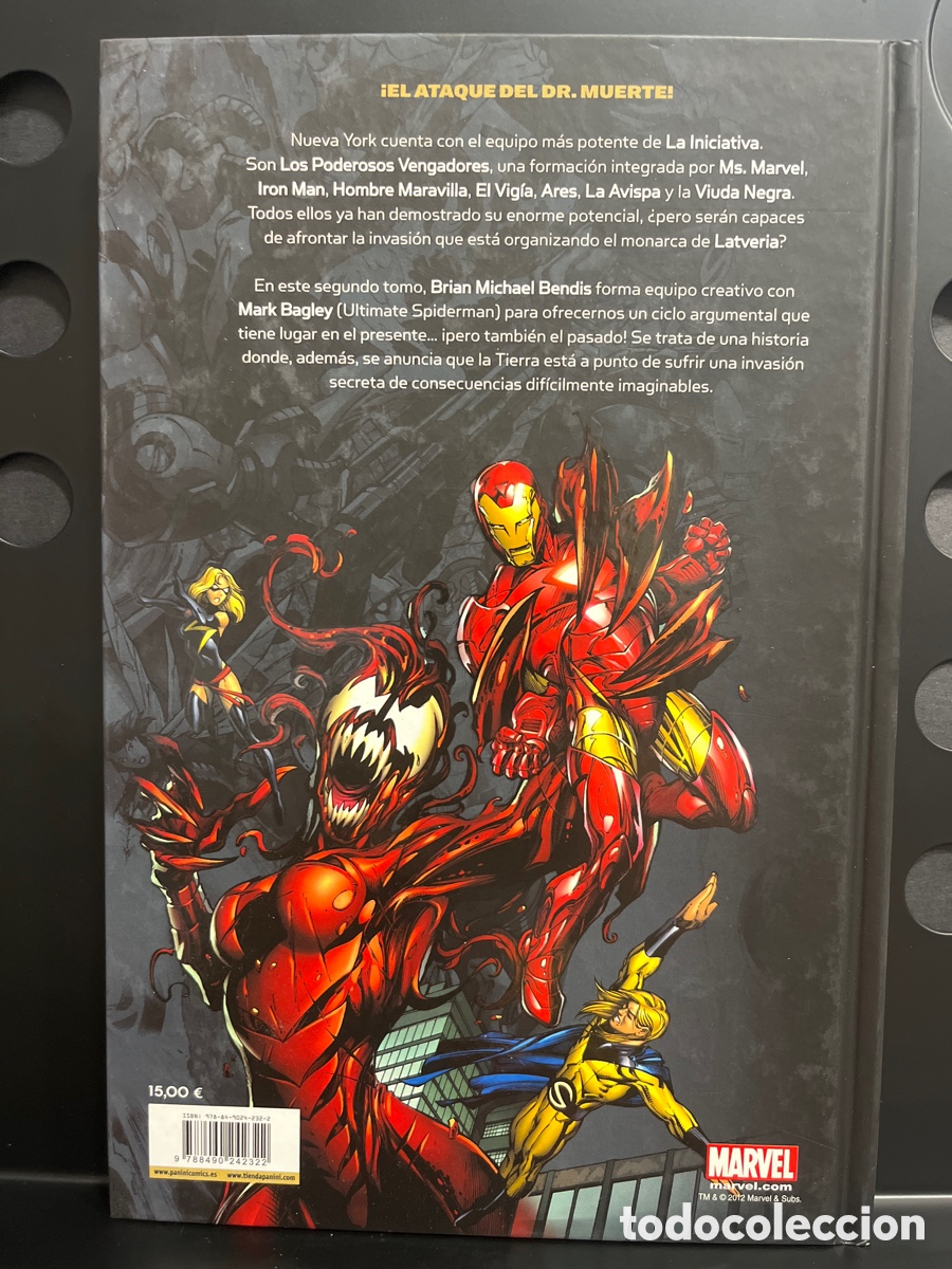 C&oacute;mics: LOS PODEROSOS VENGADORES N.2 LA BOMBA VENENO MARVEL DELUXE ( 2012/2013 ) - Foto 2