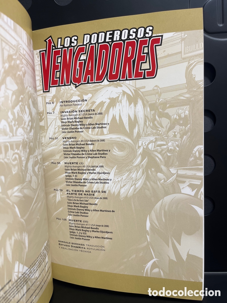 C&oacute;mics: LOS PODEROSOS VENGADORES N.2 LA BOMBA VENENO MARVEL DELUXE ( 2012/2013 ) - Foto 3
