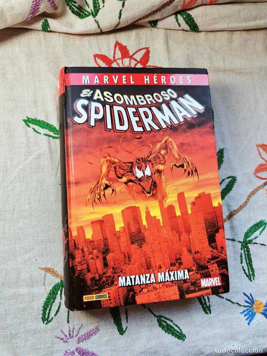 C&oacute;mics: El Asombroso Spiderman Matanza M&aacute;xima. Marvel Heroes. Peter David. Panini.