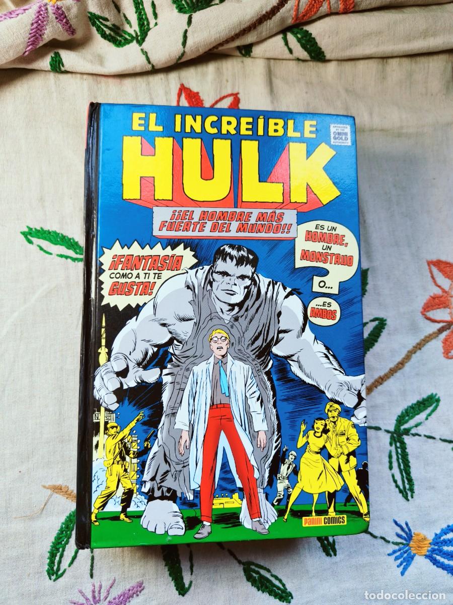 C&oacute;mics: El Incre&iacute;ble Hulk. &iquest;Hombre o monstruo? Tomo 1. Marvel Gold. Stan Lee. Panini