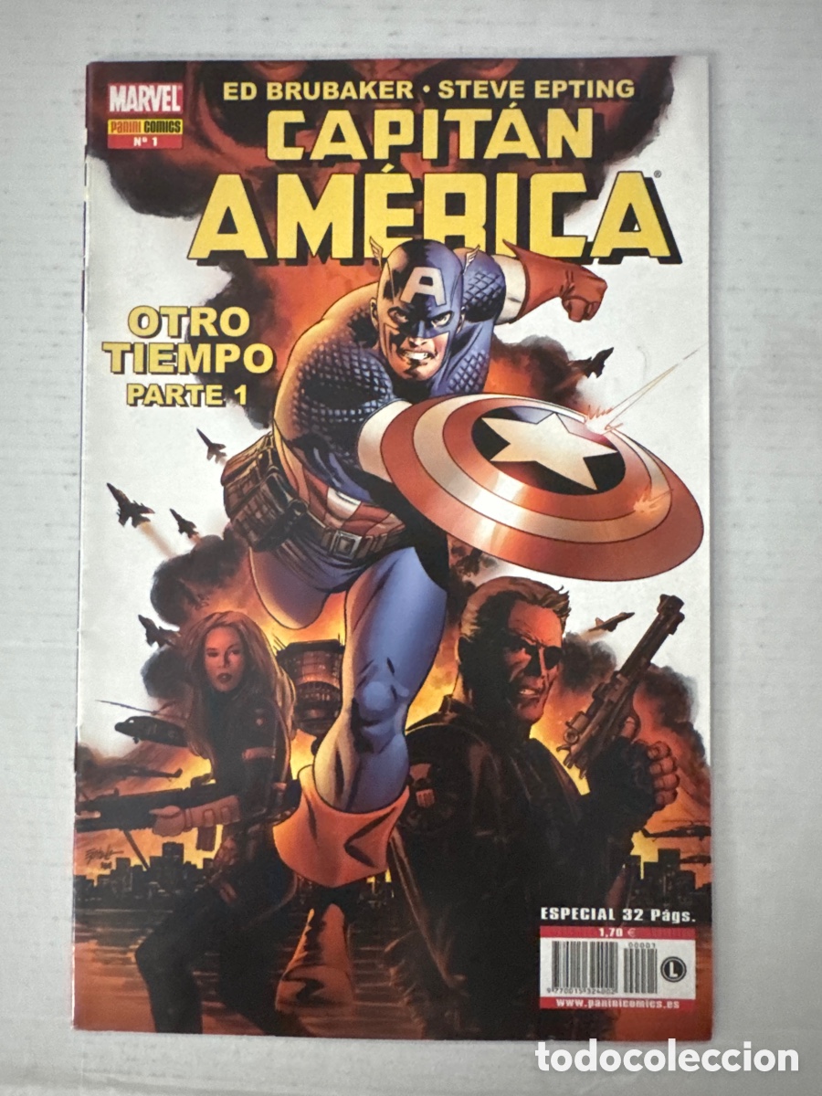 C&oacute;mics: CAPIT&Aacute;N AM&Eacute;RICA #1 - PANINI A&ntilde;o 1 2005 - BUEN ESTADO