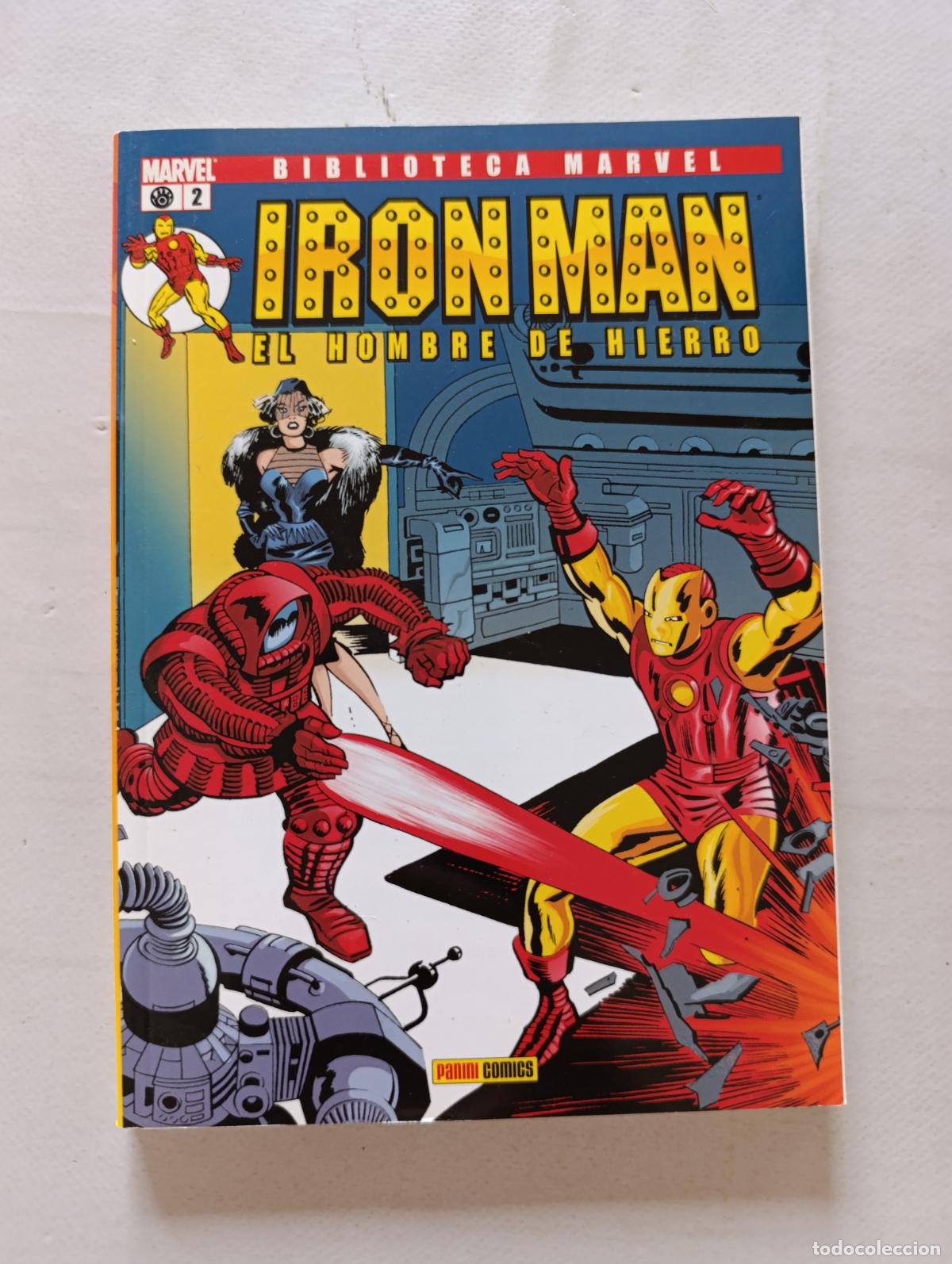 C&oacute;mics: IRON MAN EL HOMBRE DE HIERRO N&ordm; 2 - BIBLIOTECA MARVEL - PANINI (358)