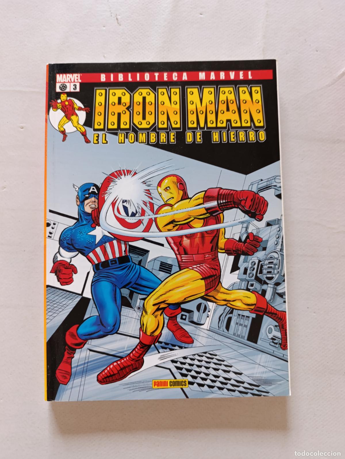 C&oacute;mics: IRON MAN EL HOMBRE DE HIERRO N&ordm; 3 - BIBLIOTECA MARVEL - PANINI (358)