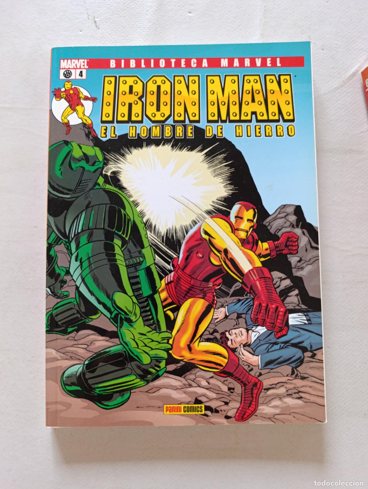 C&oacute;mics: IRON MAN EL HOMBRE DE HIERRO N&ordm; 4 - BIBLIOTECA MARVEL - PANINI (358)