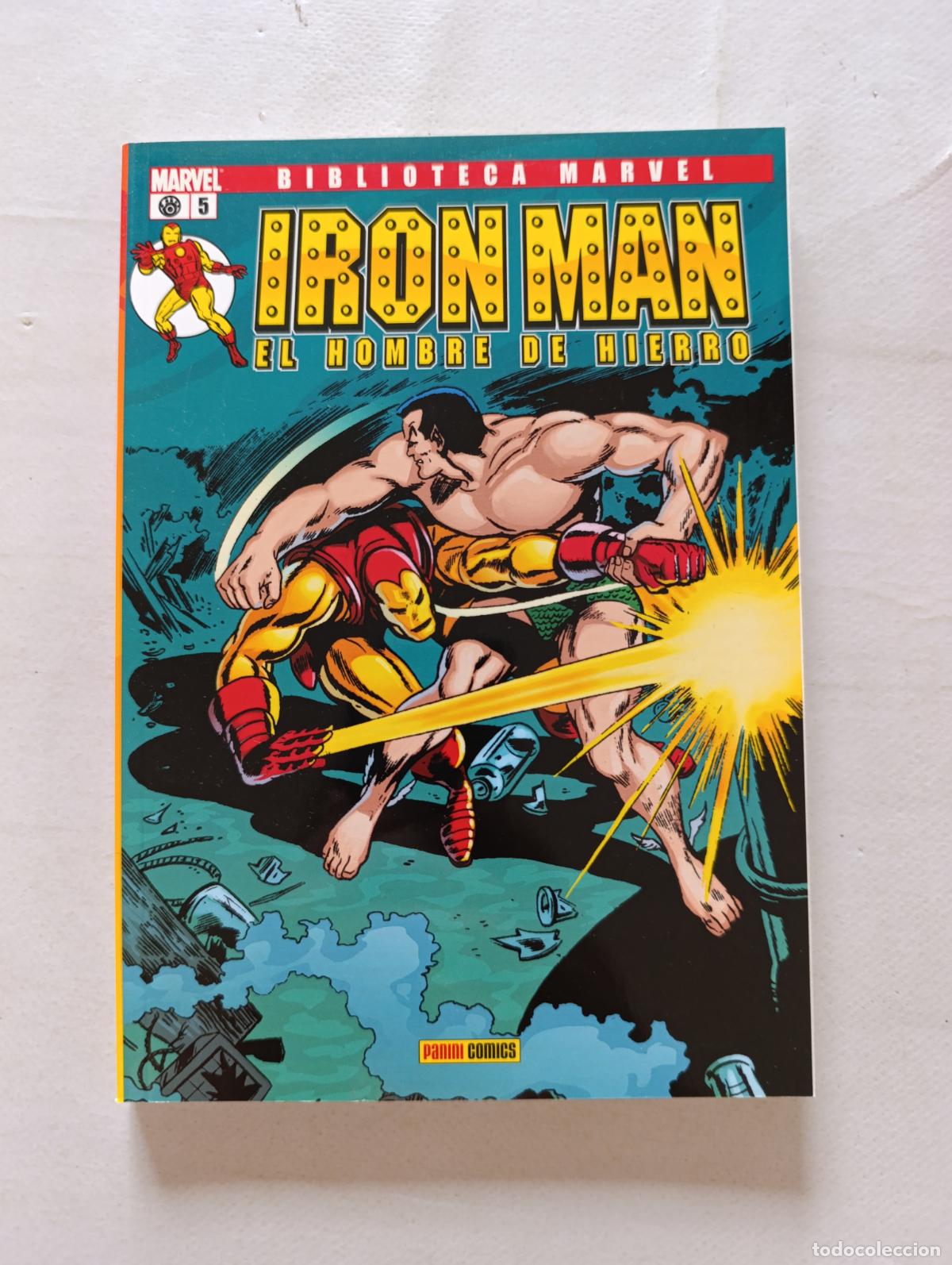 C&oacute;mics: IRON MAN EL HOMBRE DE HIERRO N&ordm; 5 - BIBLIOTECA MARVEL - PANINI (358)