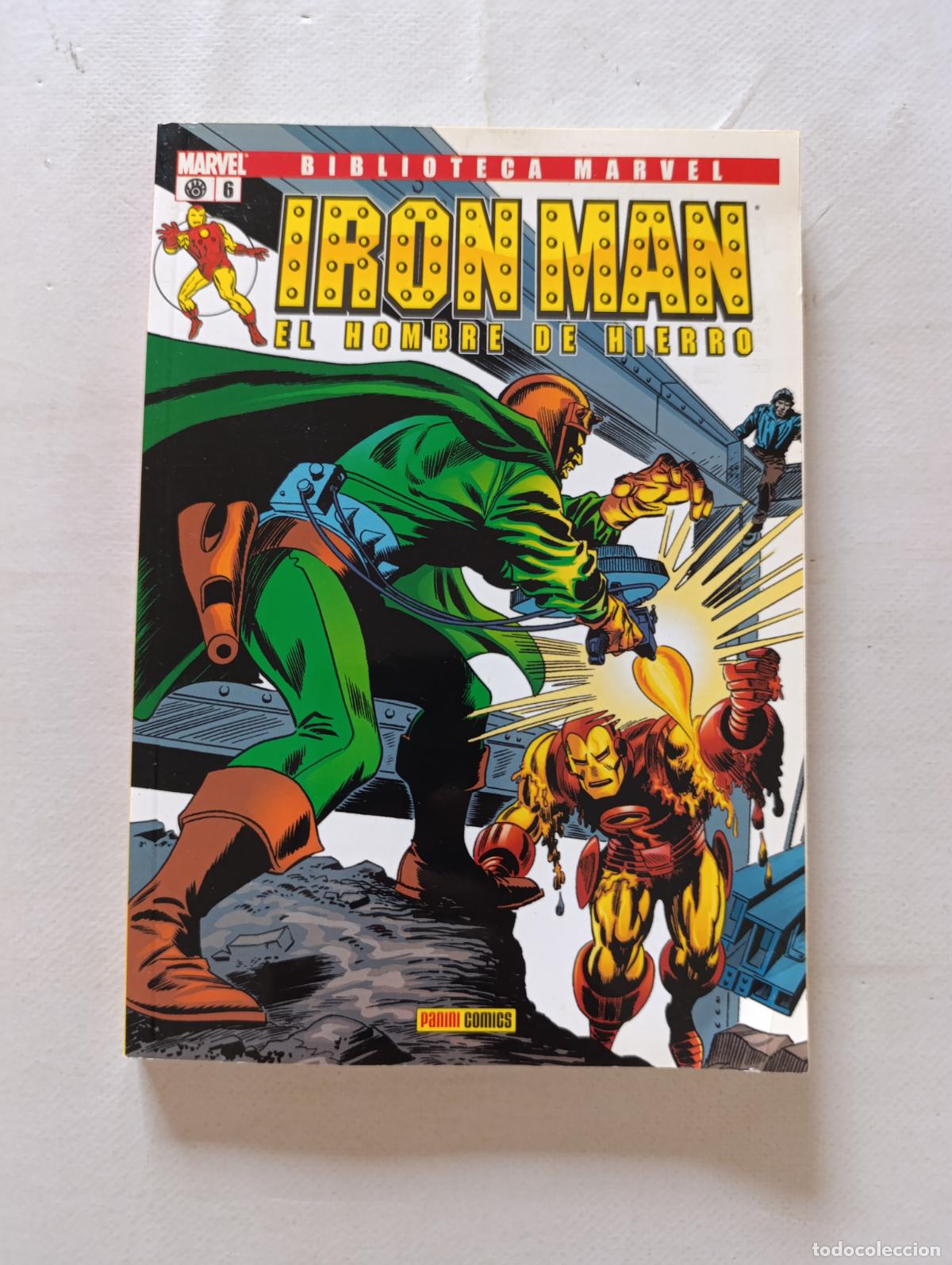 C&oacute;mics: IRON MAN EL HOMBRE DE HIERRO N&ordm; 6 - BIBLIOTECA MARVEL - PANINI (358)