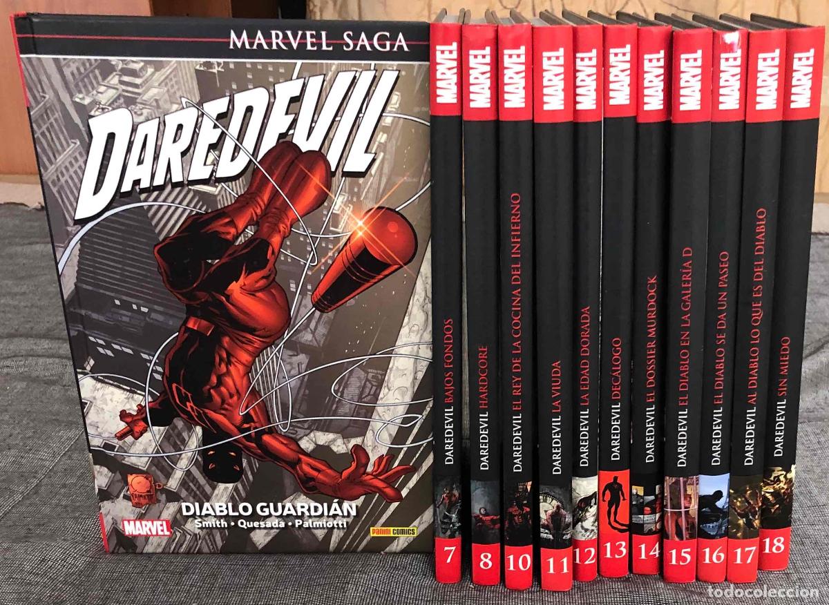C&oacute;mics: MARVEL SAGA DAREDEVIL N&ordm; 1, 7, 8, 10 AL 18. PANINI 2015