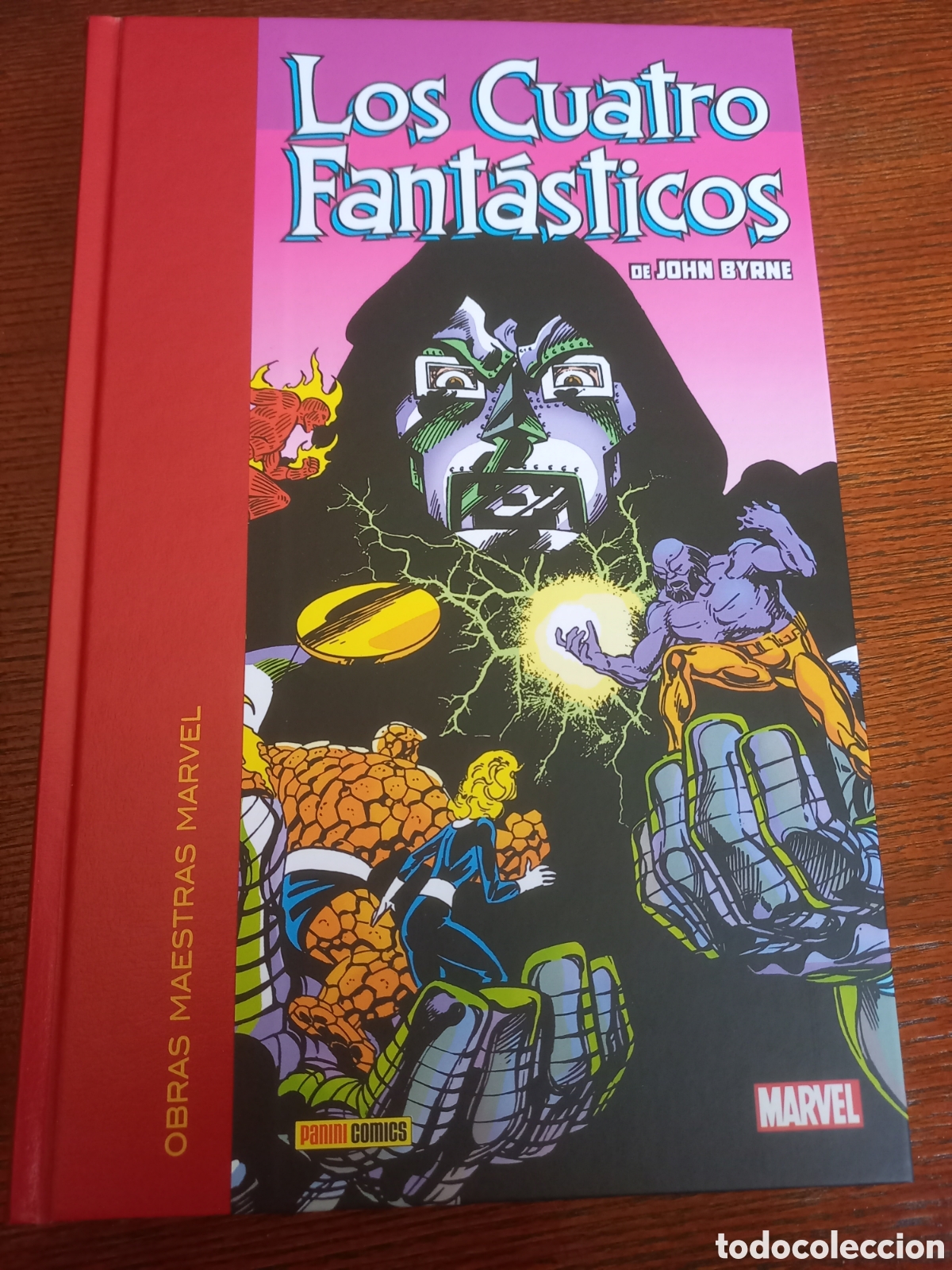 C&oacute;mics: Los cuatro fant&aacute;sticos 4 Byrne panini obras maestras Marvel