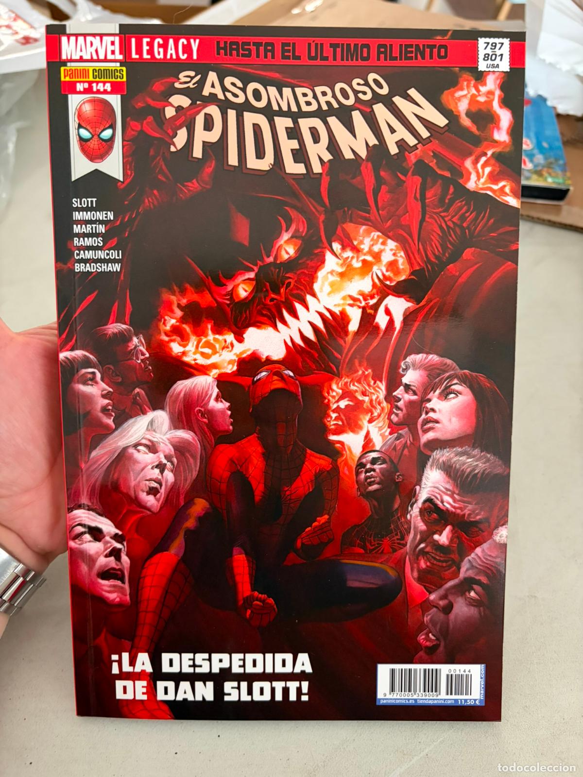 C&oacute;mics: EL ASOMBROSO SPIDERMAN 144 PANINI COMICS