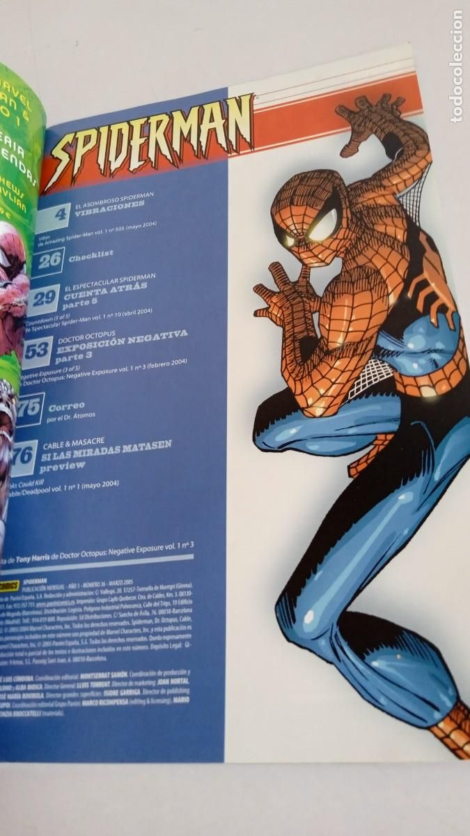 C&oacute;mics: SPIDERMAN n&ordm; 36 Panini comics - Foto 3