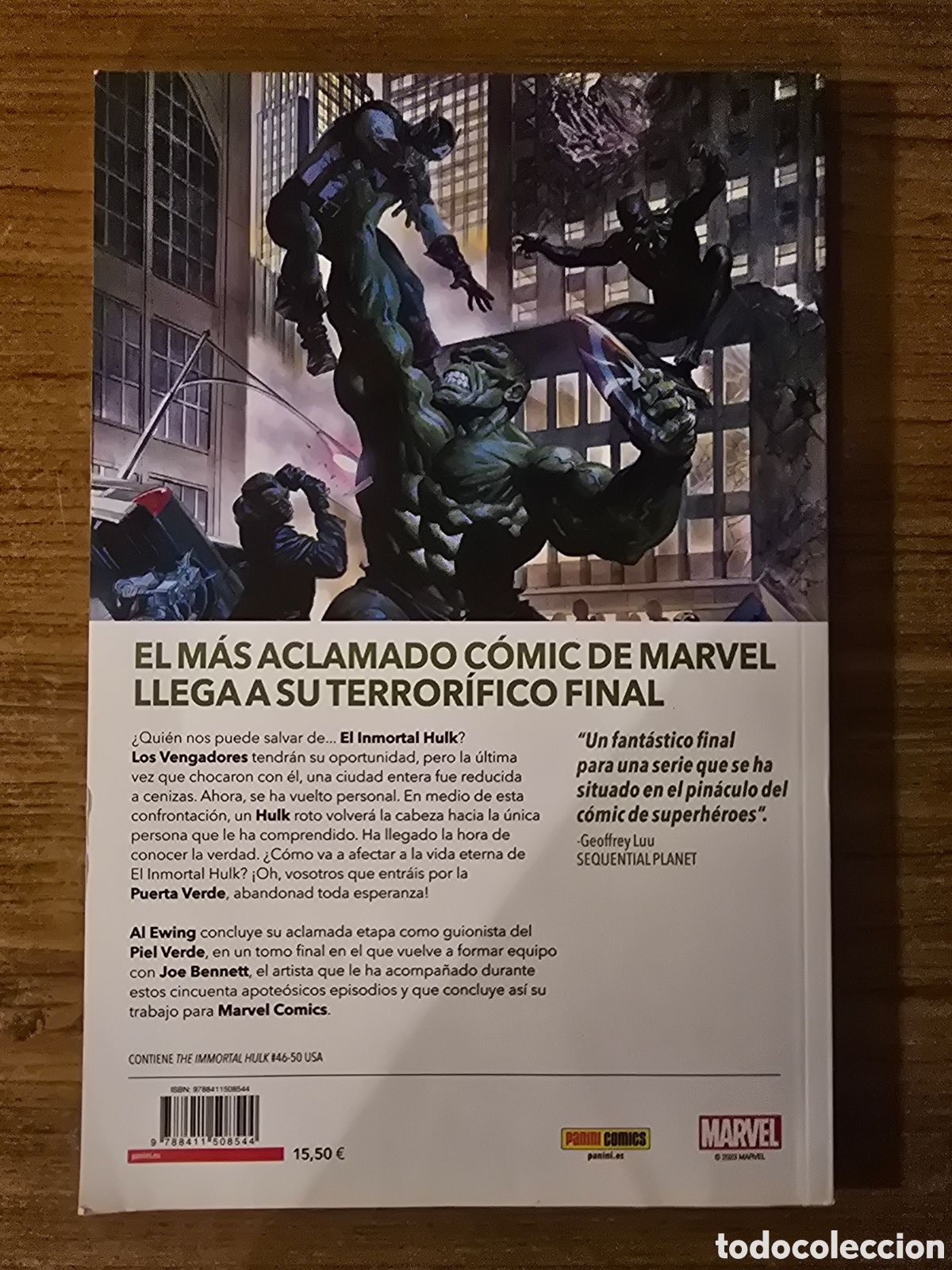 C&oacute;mics: EL INMORTAL HULK,DEL INFIERNO Y DE LA MUERTE,(MARVEL) - Foto 2