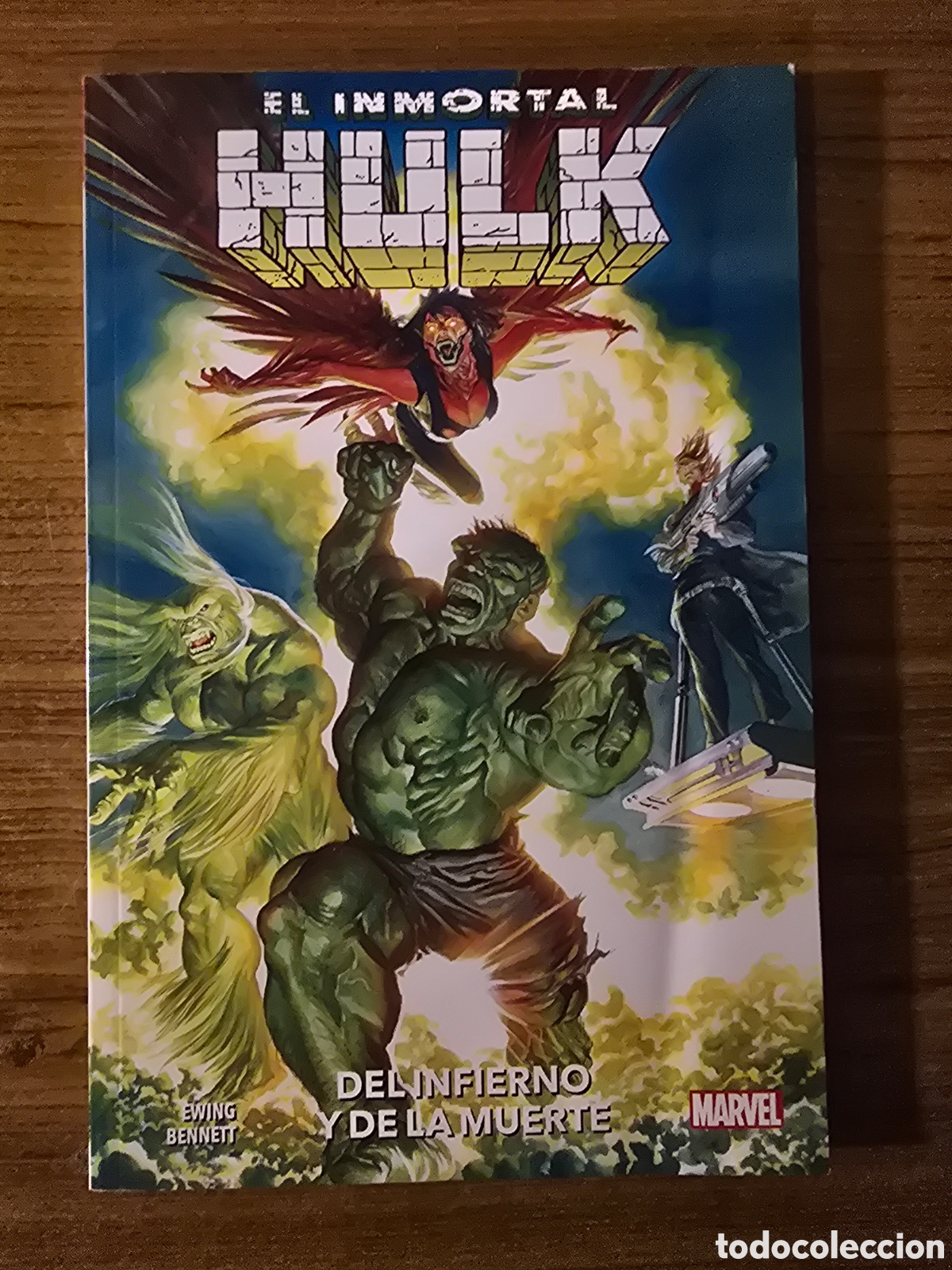 C&oacute;mics: EL INMORTAL HULK,DEL INFIERNO Y DE LA MUERTE,(MARVEL)
