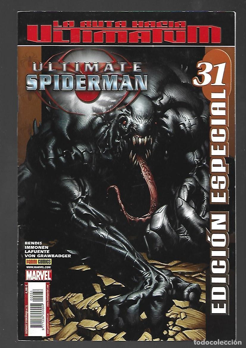 C&oacute;mics: Ultimate Spiderman, 31: la ruta hacia Ultimatum, 2009, Panini, edici&oacute;n especial, muy buen estado