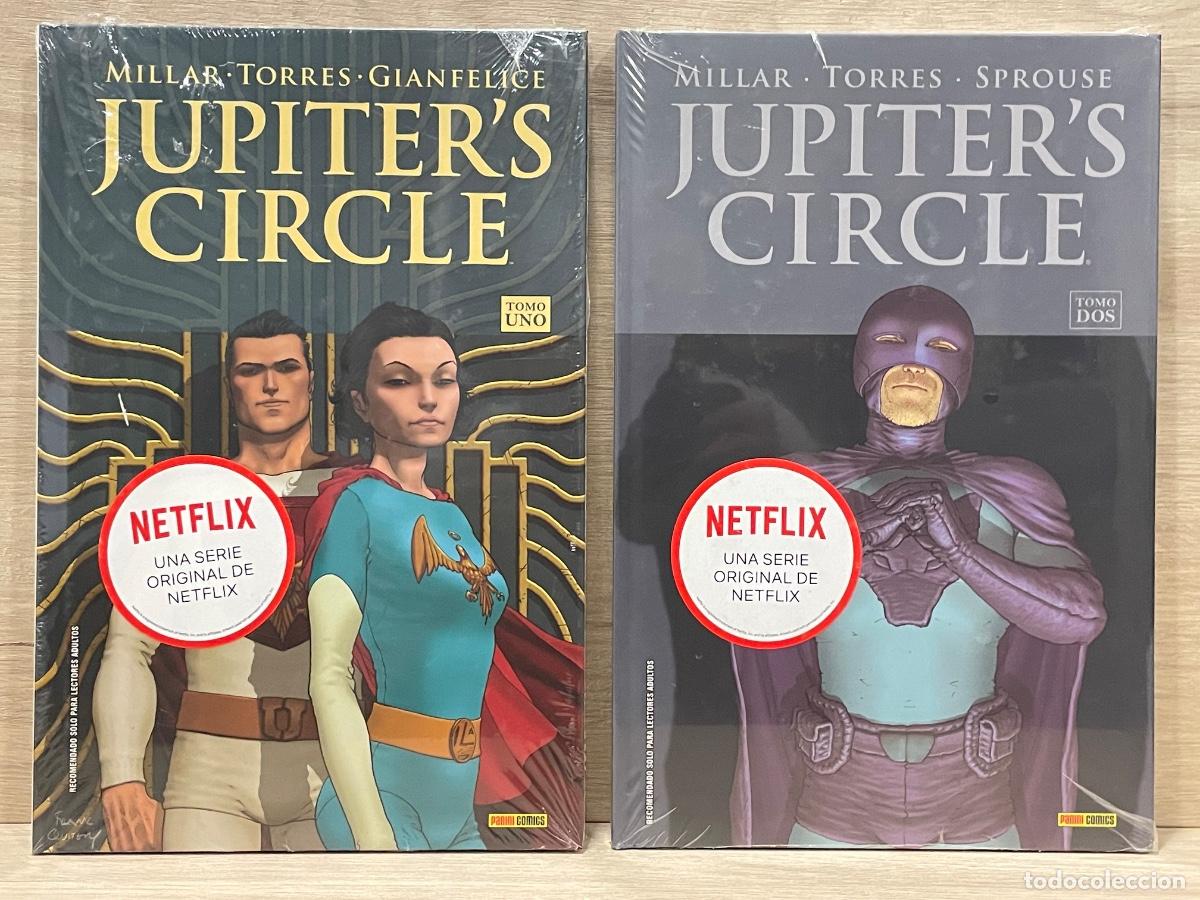 C&oacute;mics: Jupiter's Circle / Completo 2 vol&uacute;menes / Millar, Torres, Gianfelice / Panini
