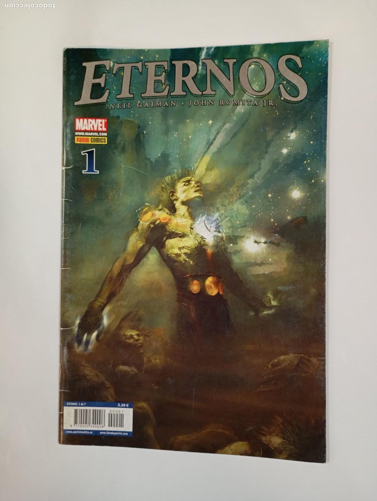 C&oacute;mics: ETERNOS N&ordm; 1 DE 7. NEIL GAIMAN. MARVEL PANINI COMICS. TDKR95