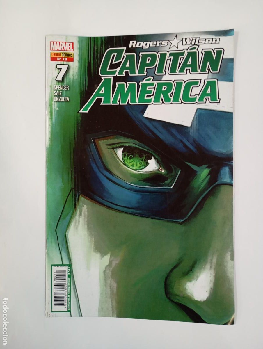 C&oacute;mics: CAPIT&Aacute;N AM&Eacute;RICA N&ordm; 78. ROGERS. WILSON. MARVEL PANINI COMICS. TDKR95