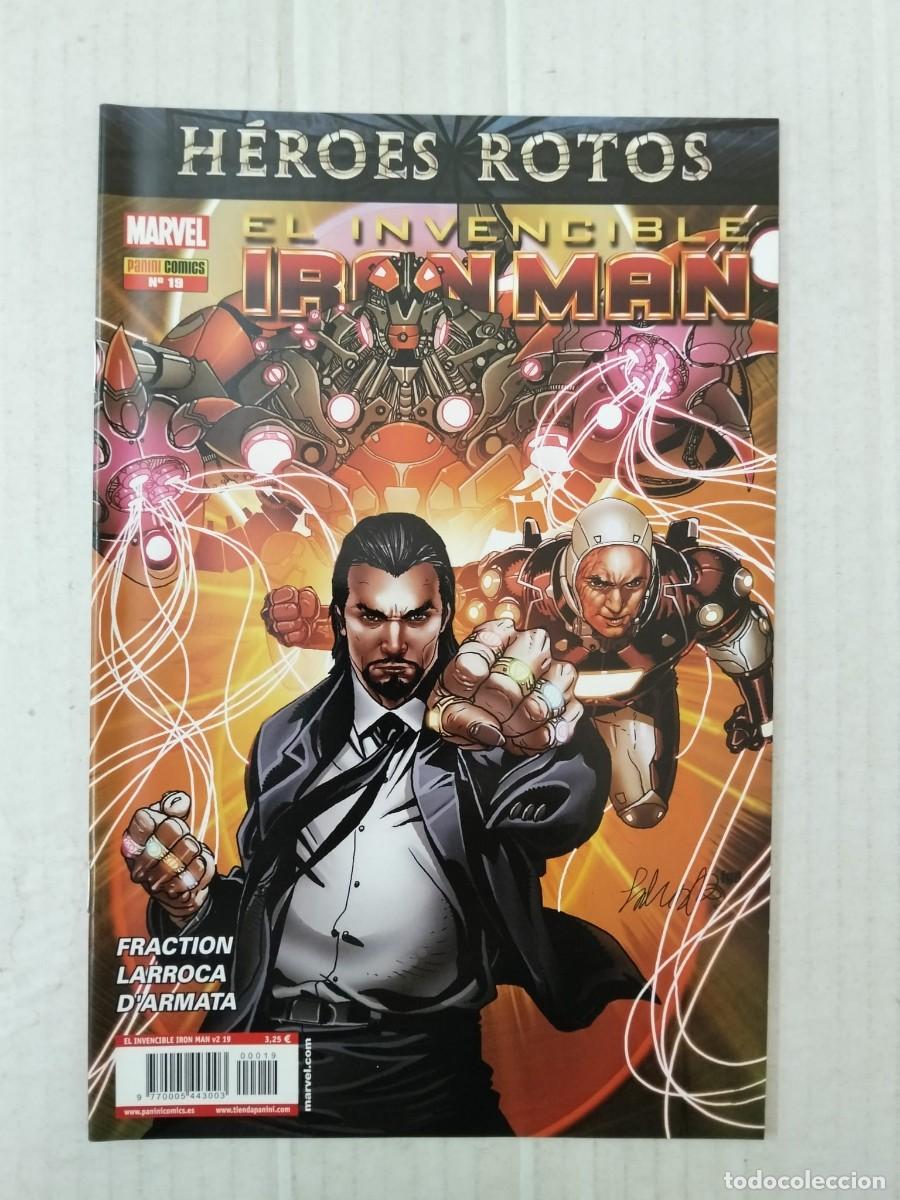 C&oacute;mics: EL INVENCIBLE IRON MAN n&ordm; 19. H&Eacute;ROES ROTOS