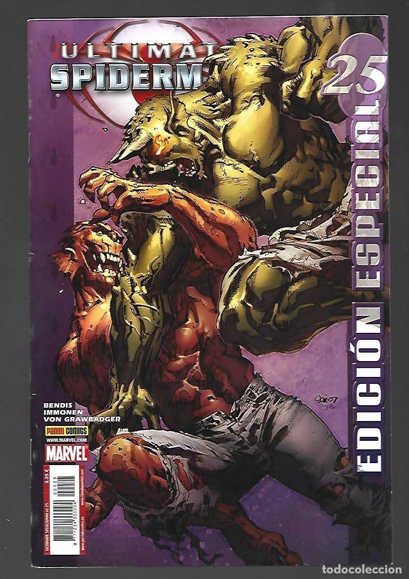 C&oacute;mics: Ultimate Spiderman, 25, 2008, Panini, edici&oacute;n especial, muy buen estado
