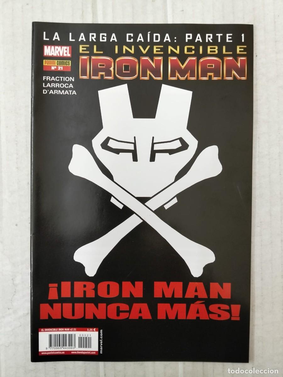 C&oacute;mics: EL INVENCIBLE IRON MAN n&ordm; 21. LA LARGA CA&Iacute;DA, PARTE 1