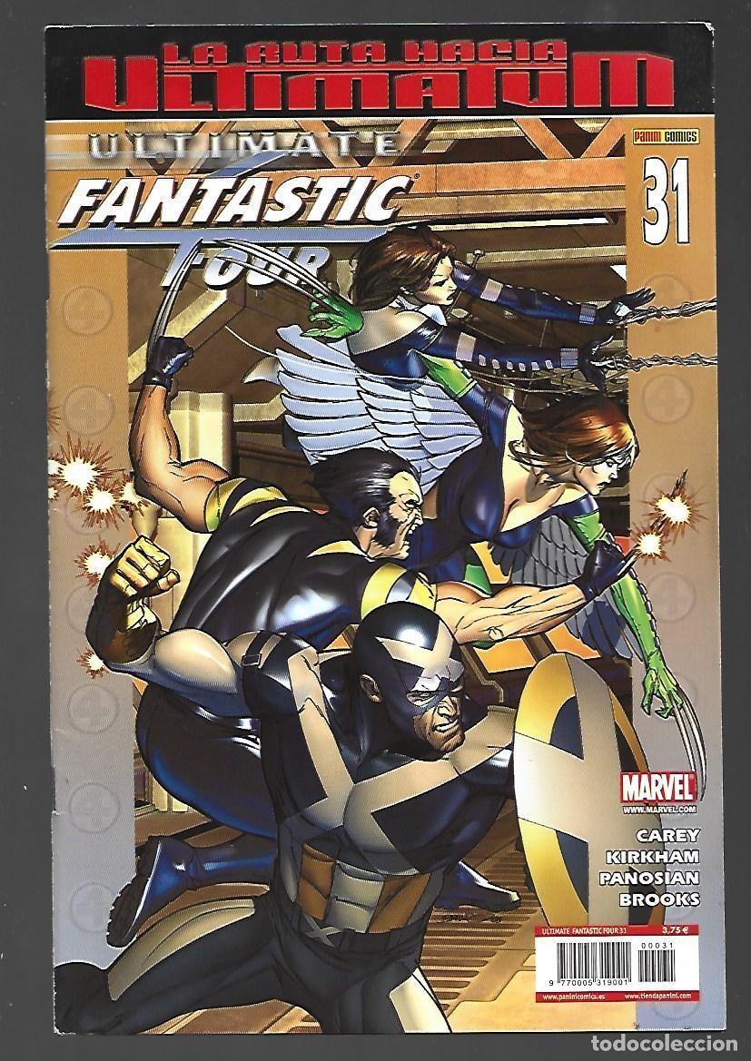 C&oacute;mics: Ultimate Fantastic Four, 31: la ruta hacia Ultimatum, 2009,Panini, muy buen estado
