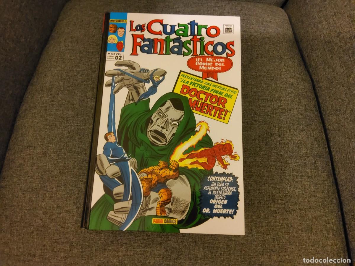 C&oacute;mics: Marvel Comics Gold: Los Cuatro Fantasticos: La batalla del edificio Baxter. Panini.